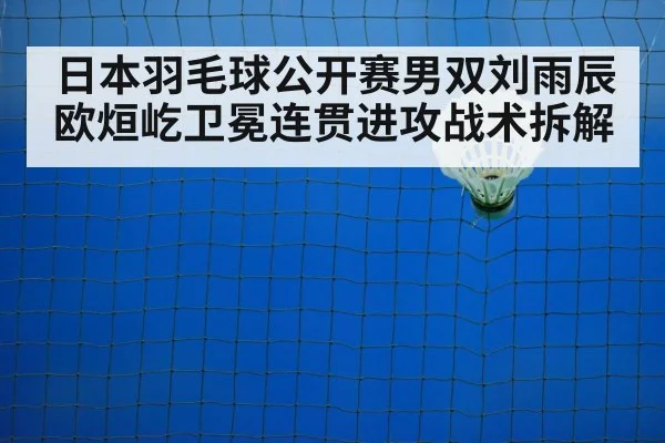 日本羽毛球公开赛男双刘雨辰欧烜屹卫冕连贯进攻战术拆解